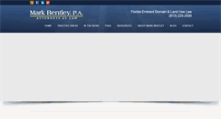 Desktop Screenshot of markbentleypa.com