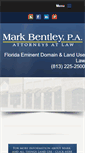 Mobile Screenshot of markbentleypa.com